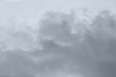 Yağmurlu (veya yağmur) bulut, gri renkli arka plan