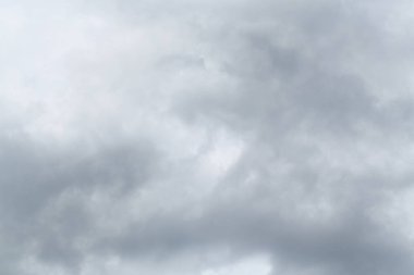 Yağmurlu (veya yağmur) bulut, gri renkli arka plan