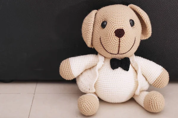 Медведь кукла в любви, игрушки медведи со свадьбой — стоковое фото