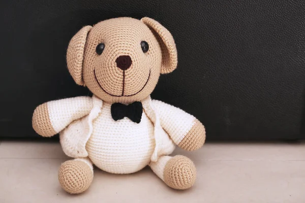 Bear doll in love, Toy bears with wedding — 스톡 사진