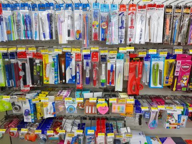 Chiang Rai, Tayland - 26 Kasım: çeşitli marka sabit 