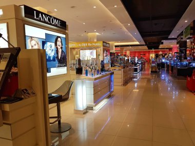 Chiang Rai, Tayland - 2 Şubat: mağaza iç görünüm Bsc kozmetik mağazası merkez Plaza ile 2 Şubat 2017 yılında Chiang rai, Tayland.