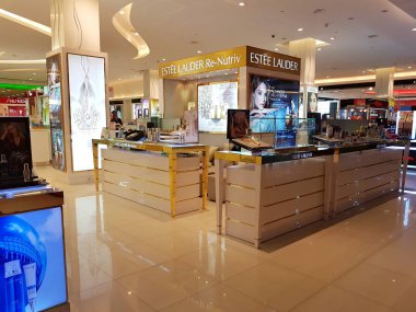 Chiang Rai, Tayland - 2 Şubat: mağaza iç görünüm Bsc kozmetik mağazası merkez Plaza ile 2 Şubat 2017 yılında Chiang rai, Tayland.