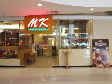 Chiang Rai, Tayland - 15 Şubat: Mk restoranında 15 Şubat 2017 yılında Chiang rai, Tayland tarihinde merkez Plaza mağazası.