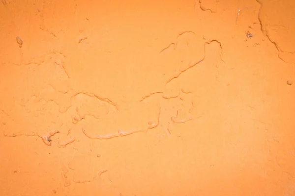 ビネットとオレンジの汚れた壁背景テクスチャ — ストック写真