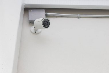 Modern cctv boşaltmak duvar üzerinde