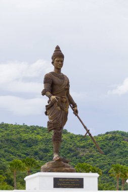 Kral Ramkhamheng Rajabhakti gelen her dönemi., işareti ve Hua Hin Beach'deki en popüler eski yedi büyük krallar anmak için Park bulunan anıt