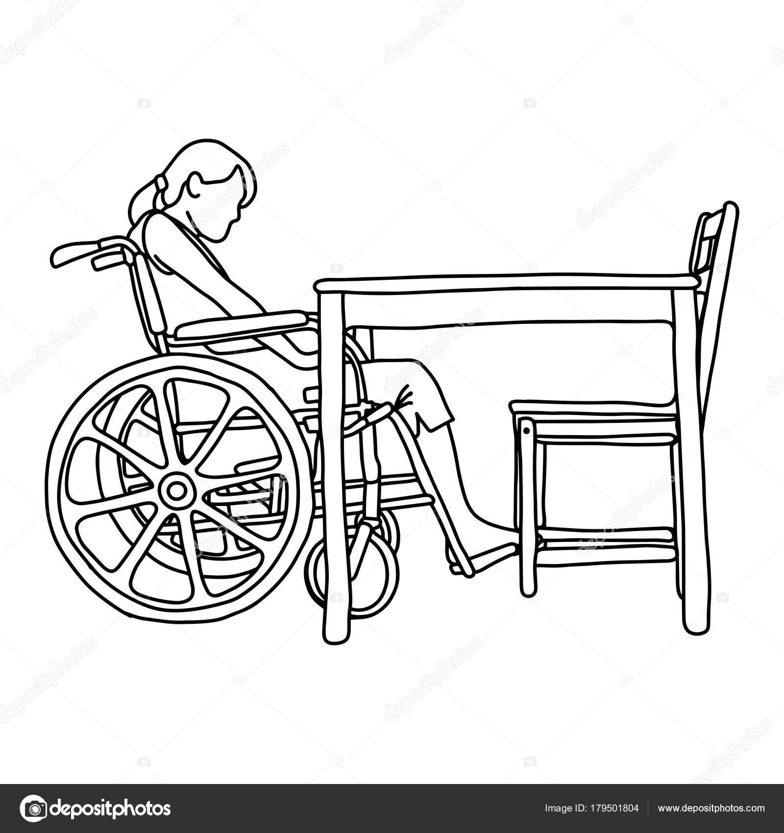 Tekerlekli Sandalye Cizimleri