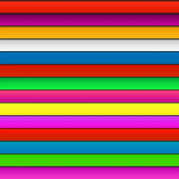 Heldere kleurrijke strepen, regenboog kleur, vector achtergrond — Stockvector