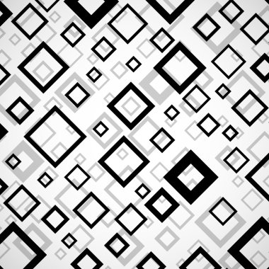 Geometrik arka plan kareler. Modern şık doku