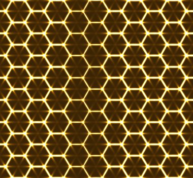 Petek seamless modeli. Vektör geometrik arka plan, parlak stil