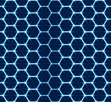 Petek seamless modeli. Vektör geometrik arka plan, parlak stil