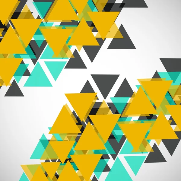 Abstrakter geometrischer Hintergrund mit Dreiecken. moderner Stil — Stockvektor