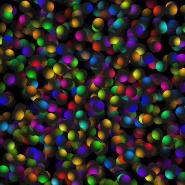 Renkli arka plan daire dan. Vektör çizim. EPS 10