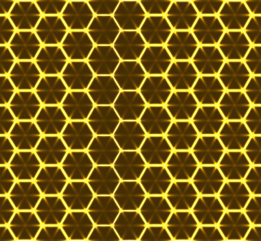 Petek seamless modeli. Vektör geometrik arka plan, parlak stil