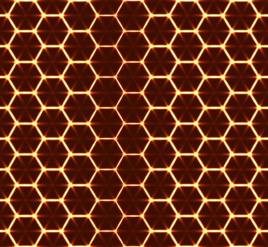 Petek seamless modeli. Vektör geometrik arka plan, parlak stil