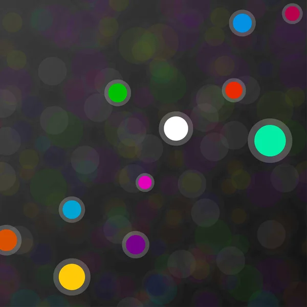 Abstract kleurrijk achtergrond met cirkels. Vectorillustratie. Eps10 — Stockvector