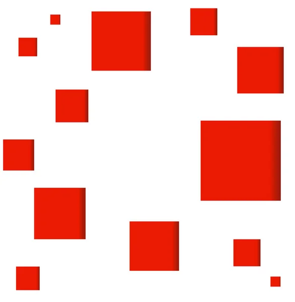 Abstraktní pozadí s čtverečky, geometrické tvary, světlé vektor — Stockový vektor
