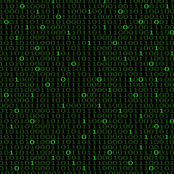 Streszczenie technologia tło z kodem binarnym komputera — Wektor stockowy