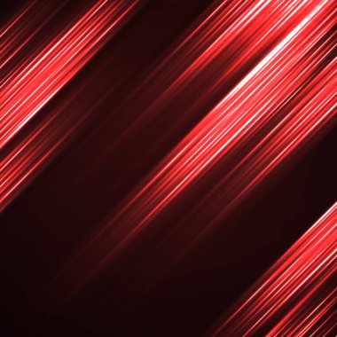 Parlak çizgileri, neon çizgileri olan soyut arkaplan