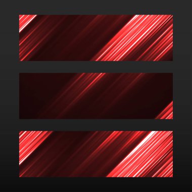 Parlak çizgiler, neon çizgili banner. Arka plan