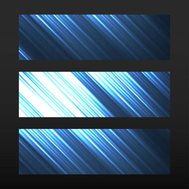 Parlak çizgiler, neon çizgili banner. Arka plan