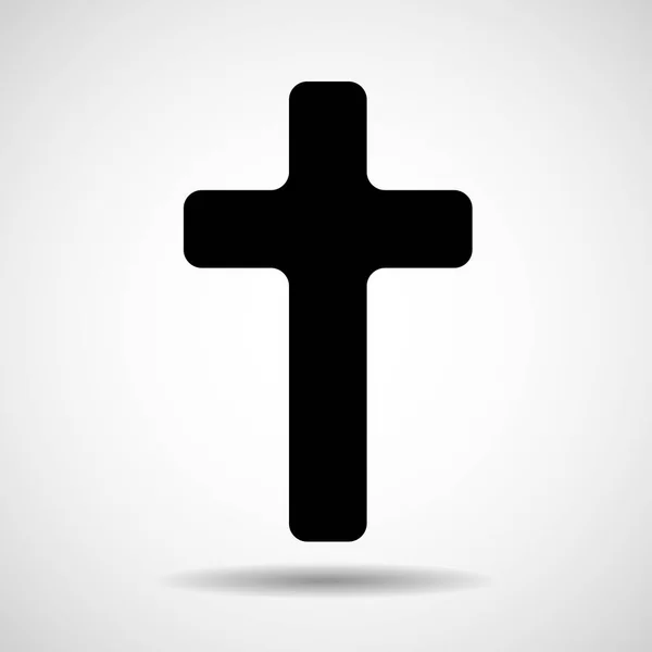 Cross. Christian Symbol. Ilustrație vectorială. Eps 10 — Vector de stoc