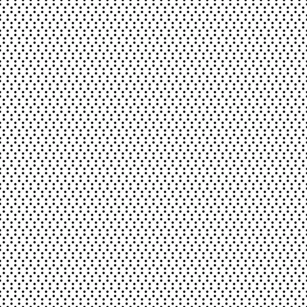 Noktalı daireler ile sorunsuz duvar kağıdı deseni. Modern siyah beyaz doku. Vektör arka plan