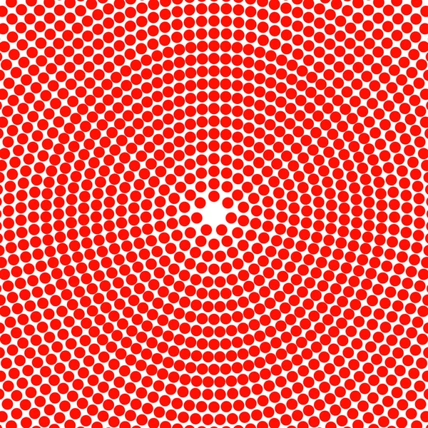 Fondo punteado abstracto. Patrón radial colorido. Vector — Archivo Imágenes Vectoriales