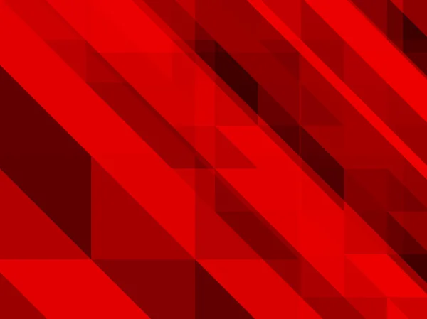 Abstrakter roter Hintergrund von Dreiecken. Vektorillustration. Folge 10 — Stockvektor