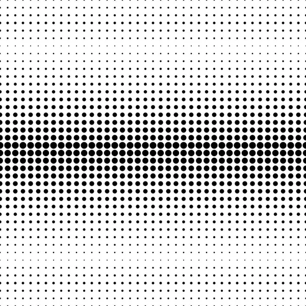 Patrón sin costura abstracto con puntos. Textura moderna en blanco y negro. Fondo geométrico — Vector de stock