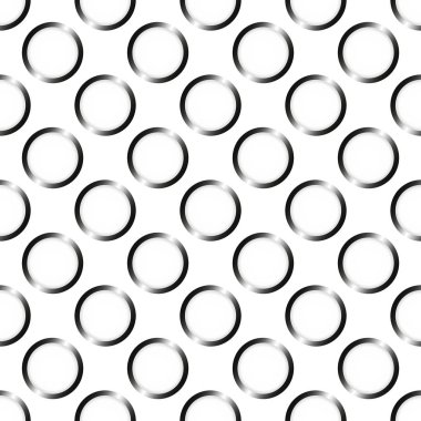 Daireler ile sorunsuz duvar kağıdı deseni. Modern şık doku. Geometrik arka plan