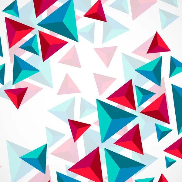 Абстрактный геометрический фон с треугольниками. Современный стиль — стоковый вектор