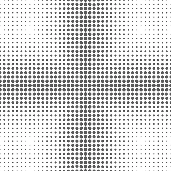 Abstraktes nahtloses Muster mit Punkten. Moderne Schwarz-Weiß-Textur. Geometrischer Hintergrund — Stockvektor