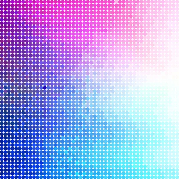 Abstrakt geometrisk bakgrund med färgglada cirklar. Halvton effekt. Vektorillustration. EPS-10 — Stock vektor