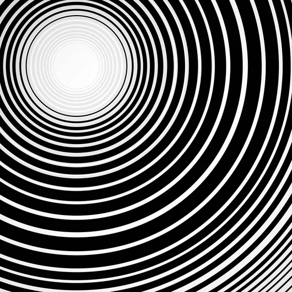 Abstrakt bakgrund av cirklar med linjer, teknik bakgrund, geometriska former — Stock vektor