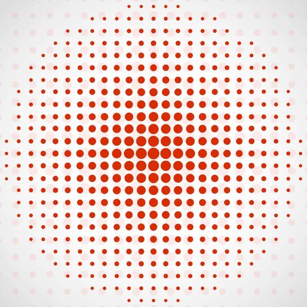 Résumé demi-ton fond pointillé. Des cercles de demi-teintes. Vecteur — Image vectorielle