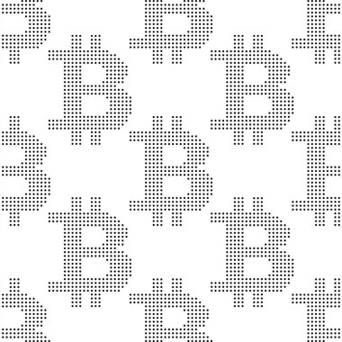 Nokta işareti bitcoin ile Seamless Modeli