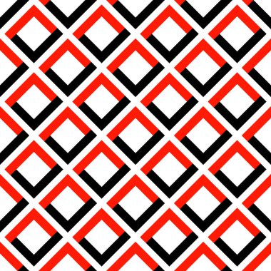 Soyut geometrik seamless modeli. Renkli arka plan. Vektör