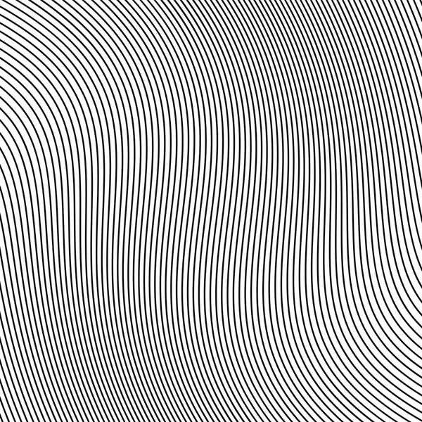 Patrón abstracto con líneas. Textura moderna en blanco y negro. Fondo vectorial — Vector de stock