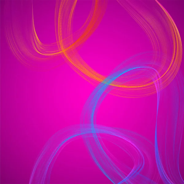 Fond coloré abstrait avec vague. Illustration vectorielle — Image vectorielle