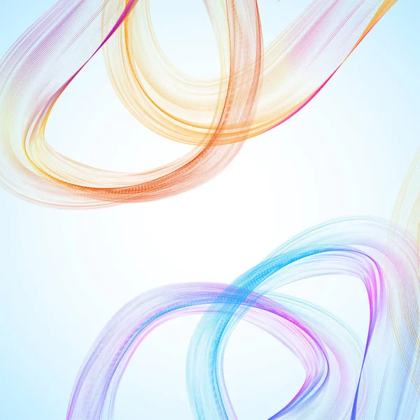 Абстрактний барвистий фон з хвилею. Векторні ілюстрації — стоковий вектор
