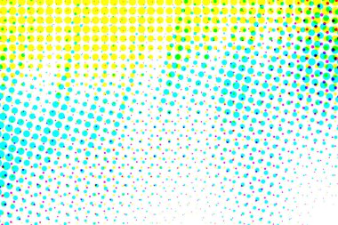 Çok renkli yarı ton desen