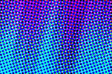 Çok renkli yarı ton desen