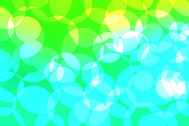 Yeşil, mavi ve beyaz renk arka plan