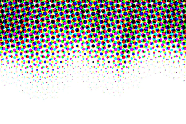 Multi-color half tone pattern