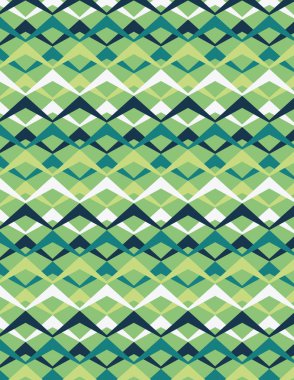 Yeşil ok şekli model yeşil renkli arka plan üzerinde