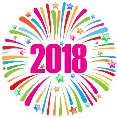 mutlu yeni yıl 2018 altın