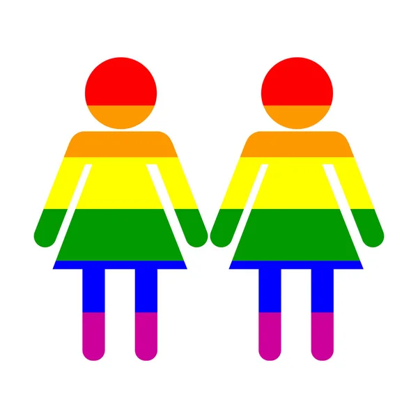 Gay orgullo su y su símbolo — Archivo Imágenes Vectoriales