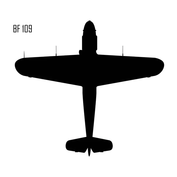 Segunda guerra mundial - Messerschmitt Bf 109 Vectores De Stock Sin Royalties Gratis